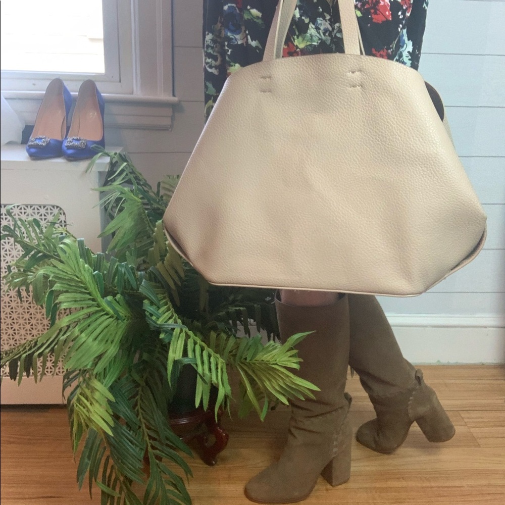 Zara Basic collection shopper tote